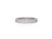 Petite Oval Eternity Band In DBK Low Dome Shared Prong Setting